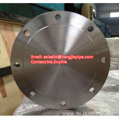 carbon steel forged blind flange RF ANSI B16.5